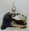 Prussian Silver Garde Infantry Reserve Officer Pickelhaube Visuel 4